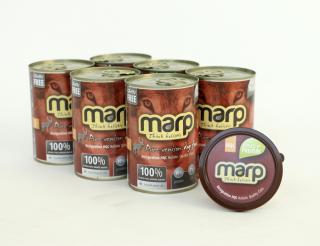 Marp Pure Venison konzerva pro psy 6x400 g