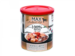 MAX deluxe libová svalovina s játry 800 g