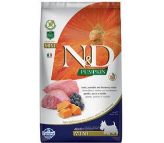 N&D GF Pumpkin DOG Adult MINI Lamb & Blueberry 2,5 kg