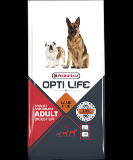 Opti Life Adult Digestion Medium & Maxi 12,5 kg