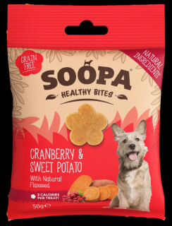SOOPA Healthy Bites s brusinkami a batáty 50 g