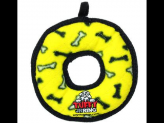 TUFFY JR Ultimates RING YELLOW BONE s pískátky - junior