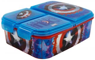 Box na svačinu Avengers Captain America dělený
