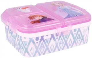 Box na svačinu Frozen Ledové království Elements dělený XL