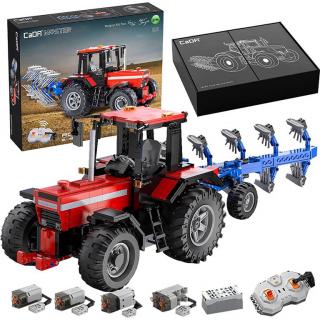 CADA Master Traktor zemědělský na dálkové ovládání 1:17 kompatibilní stavebnice 1675 dílů
