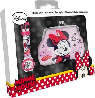 Dárkový set hodinky a peněženka Minnie Mouse II