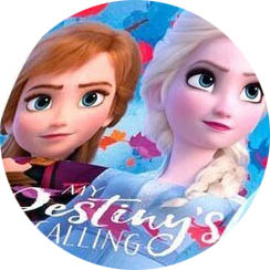 Dětská kšiltovka Frozen 2 Ledové království Anna / Elsa II Velikost: ANNA a ELSA 52