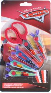 Dětské nůžky Cars Auta s vyměnitelnými ZIG-ZAG čepelemi