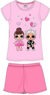 Dětské pyžamo L.O.L. Surprise Hearts bavlna růžové Velikost: 104 (4 roky)