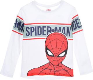 Dětské tričko Spiderman Face bavlna bílé Velikost: 104 (4 roky)