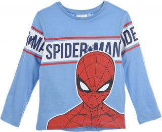 Dětské tričko Spiderman Face bavlna modré Velikost: 104 (4 roky)
