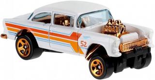 Hot Wheels Pearl and Chrome ´55 Chevy Bel Air Gasser tématické auto 50. výročí
