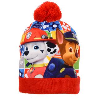 Kulich čepice Paw Patrol červená Velikost: 52