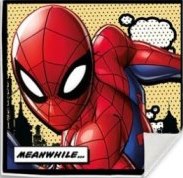 Magický ručník Spiderman / Avengers bavlna 30x30 DESIGN: SPIDERMAN