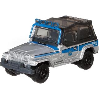 Matchbox autíčko kovové Jeep Wrangler No.9 Jurassic World 1:64