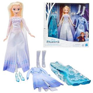 Panenka Frozen Ledové království Elsa módní set 28cm