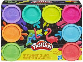 Play-Doh sada 8 kelímků neon