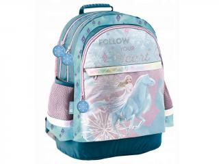 Školní batoh Frozen Ledové království ergonomický 42cm modrý