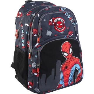Školní batoh Spiderman Rescue ergonomický 44cm černý
