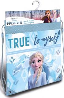 Školní sáček Frozen 2 / batůžek Frozen 2 Ledové království Elsa 30x41 cm