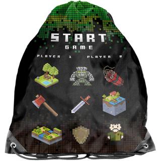 Sportovní batůžek / sáček Minecraft 38x34 cm