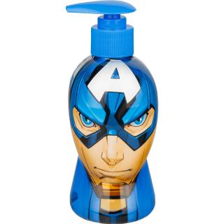 Sprchový šampon a pěna do koupele Avengers Captain America 2v1 s dávkovačem 300ml
