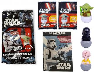 Star Wars Rollinz figurky - sáček s překvapením + sešit Star Wars