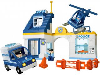Unico Plus stavebnice Velká policejní stanice kompatibilní 80 dílů