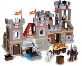 Unico Plus stavebnice Velký rytířský hrad kompatibilní 359 dílů
