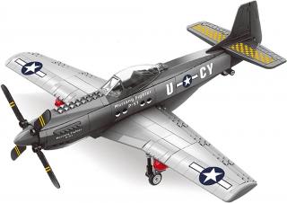 Wange Airforce stavebnice P-51 Mustang kompatibilní 258 dílů