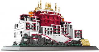 Wange Architect stavebnice Palác Potála Tibet kompatibilní 1464 dílů