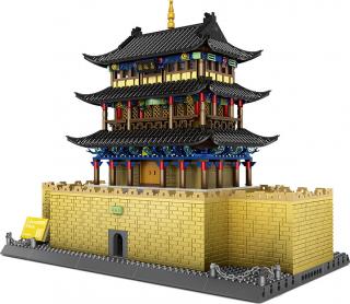 Wange Architect stavebnice Pevnost v průsmyku Jiayu kompatibilní 1511 dílů