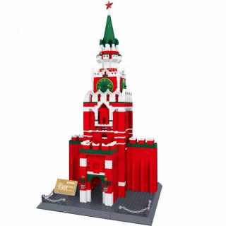 Wange Architect stavebnice Spasská věž - Kreml kompatibilní 1046 dílů