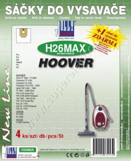 Sáčky do vysavače Jolly H26 MAX (4ks) SMS sáčky textilní do vysav. Hoover