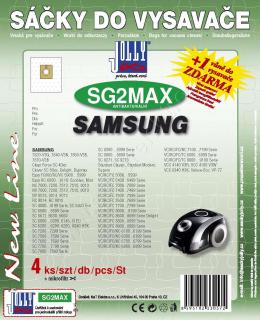 Sáčky do vysavače Jolly SG2 MAX SMS sáčky textilní do vysav. Hoover, Samsung