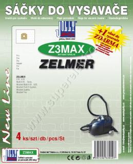 Sáčky do vysavače Jolly Z3 MAX (4ks) SMS sáčky textilní do vysav. ZELMER