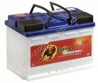 Záložní Baterie 80 Ah, 12V  ENERGY BULL Banner typ 95601