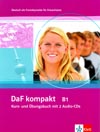 DaF kompakt B1 - 3. díl učebnice němčiny a pracovní sešit vč. 2 CD