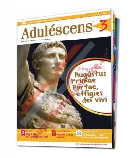 Tištěný časopis pro výuku latiny Aduléscens A1-B1