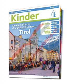 Tištěný časopis pro výuku němčiny Kinder A2 - B1