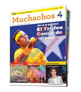 Tištěný časopis pro výuku španělštiny Muchachos B1 - B2