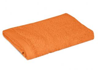 Aaryans froté ručník, 50x100 cm, oranžový