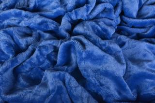 Aaryans Prostěradlo mikroplyš /mikroflanel tmavě modré Rozměry: 90 x 200 cm