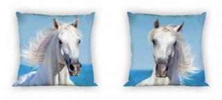 Dekorační polštářek Kůň Bílý kůň 009