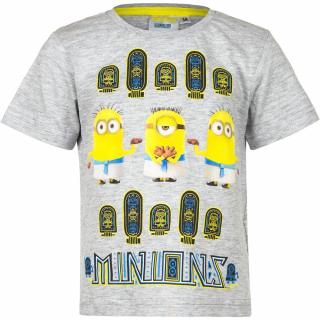 Dětské bavlněné tričko MIMONI EP 1578 - vel. 98 cm - ŠEDÉ