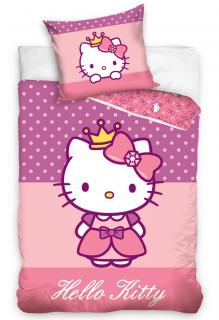 Dětské povlečení Hello Kitty Princess 140x200/70x90cm