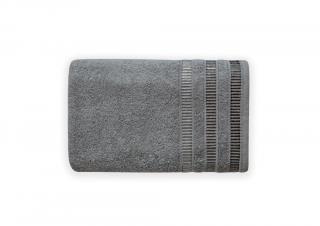 Froté ručník Saggita šedý, 50x90 cm