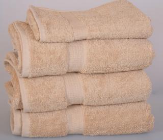 Froté ručník SPRING , 50x100 cm, béžový kusy: 1ks