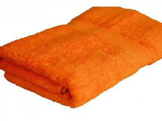 Froté ručník SPRING , 50x100 cm oranžový kusy: 1ks