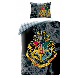 Halantex povlečení Harry Potter-šedé 0068 BL 140x200/70x90